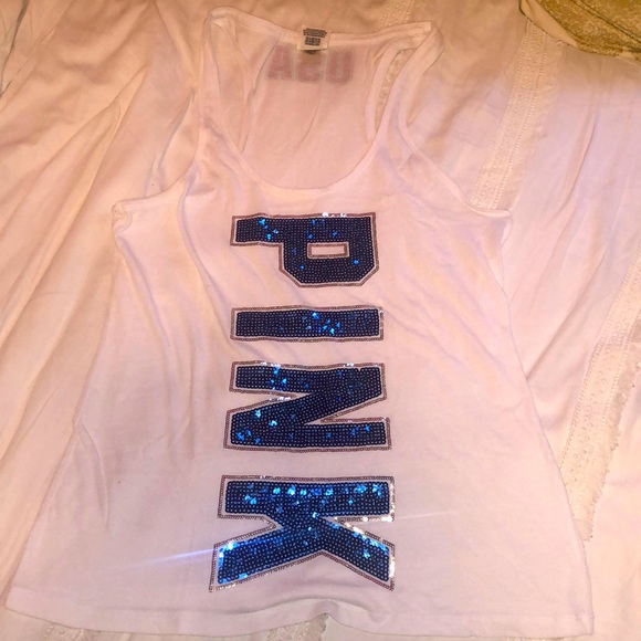 ⭐️✨3 for$20 ✨⭐️ Pink Victoria’s Secret USA 🇺🇸♥️🤍💙 - Picture 1 of 5